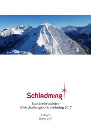 Standortbroschuere Schladming 2017