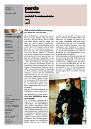 Ausgabe 2 -  12/2002 - Betriebliche Altersvorsorge - pards ...