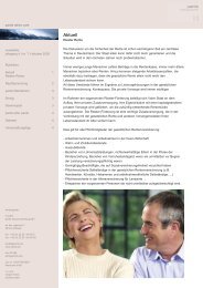 Ausgabe 7 - 10/2005 - Die Riesterrente - pards finanzcoaching GmbH