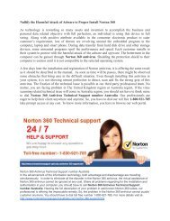 Norton 360 antivirus technical support in Australia by Phone