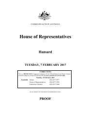 House of Representatives