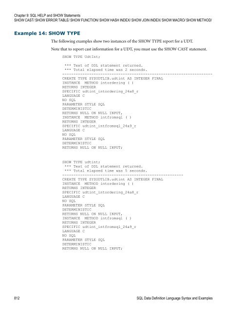 Chapter 9: Sql