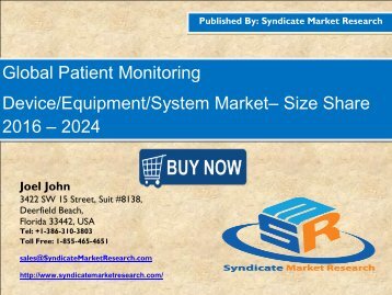 Patient Monitoring Device Equipment System Market