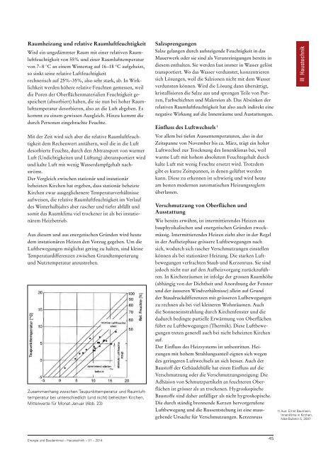 Energie und Baudenkmal 3 Haustechnik