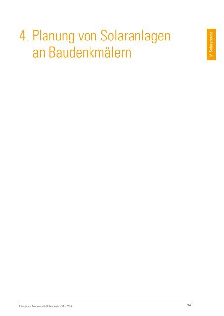 Energie und Baudenkmal 4 Solarenergie