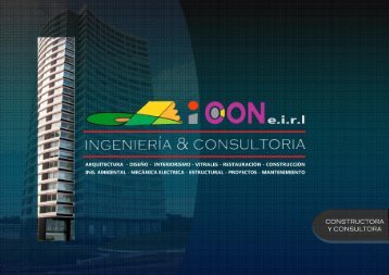 BROCHURE ICON - CONSTRUCTORA Y CONSULTORIA