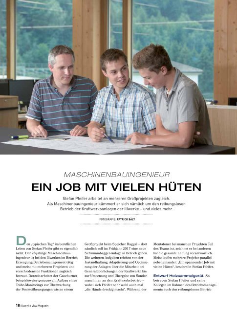 Illwerke VKW Magazin Ausgabe 35