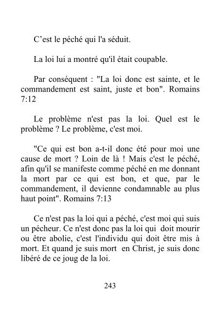 Étude sur l’épître aux Romains - E. H. «Jack» Sequeira