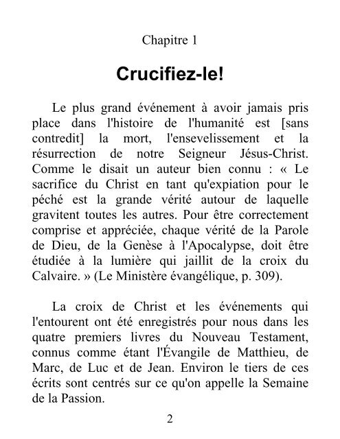 La croix de Christ - E. H. «Jack» Sequeira
