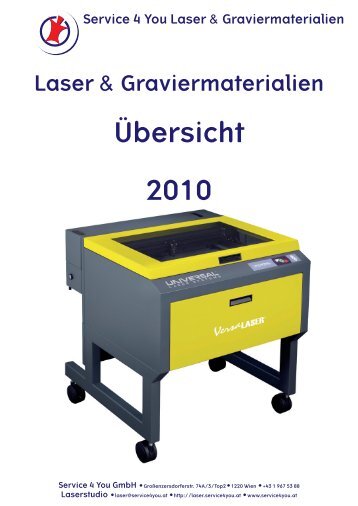 Graviermaterialien - Laser-Schneiden - Service 4 You