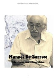 XIX Mostra de Poesia Manoel de Barros