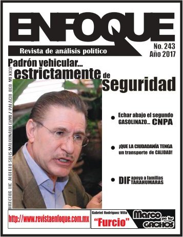 Revista Enfoque Febrero 2017