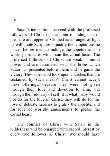 Confrontation - Ellen G. White