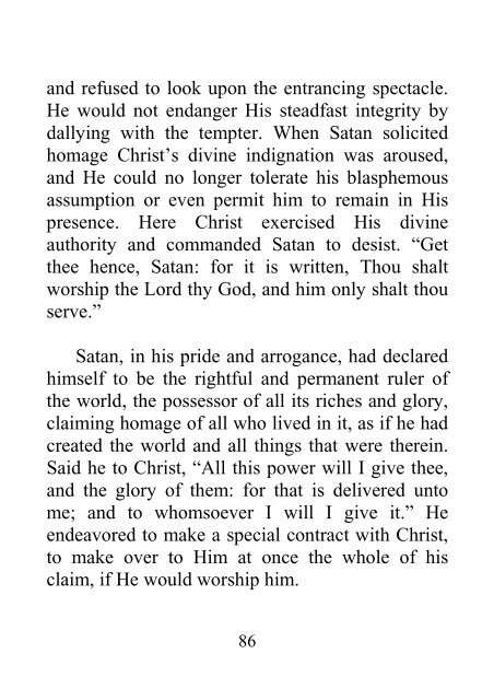 Confrontation - Ellen G. White