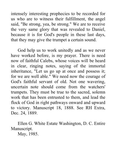 The Ellen G. White 1888 Materials: Volume 2 - Ellen G. White