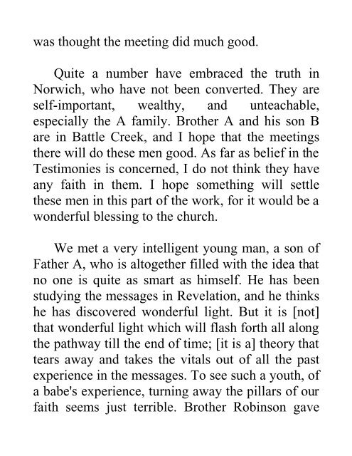 The Ellen G. White 1888 Materials: Volume 2 - Ellen G. White