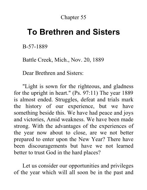 The Ellen G. White 1888 Materials: Volume 2 - Ellen G. White