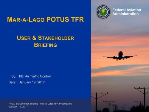 MAR-A-LAGO POTUS TFR