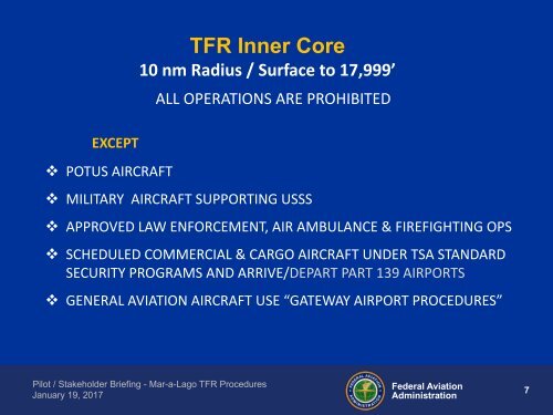 MAR-A-LAGO POTUS TFR