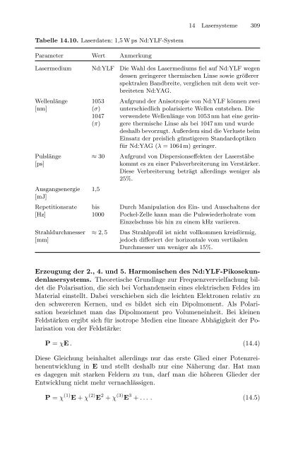 Medizinische Physik 3: Medizinische Laserphysik [2004]