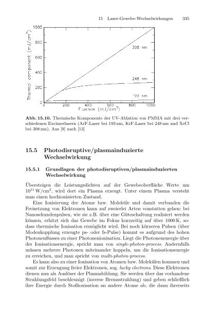 Medizinische Physik 3: Medizinische Laserphysik [2004]