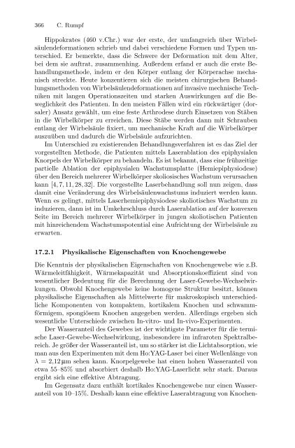 Medizinische Physik 3: Medizinische Laserphysik [2004]