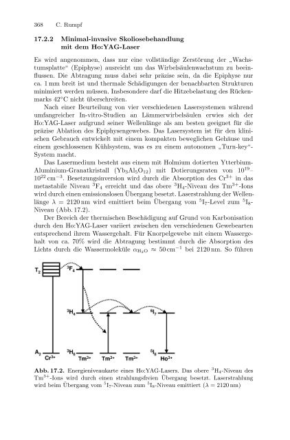 Medizinische Physik 3: Medizinische Laserphysik [2004]