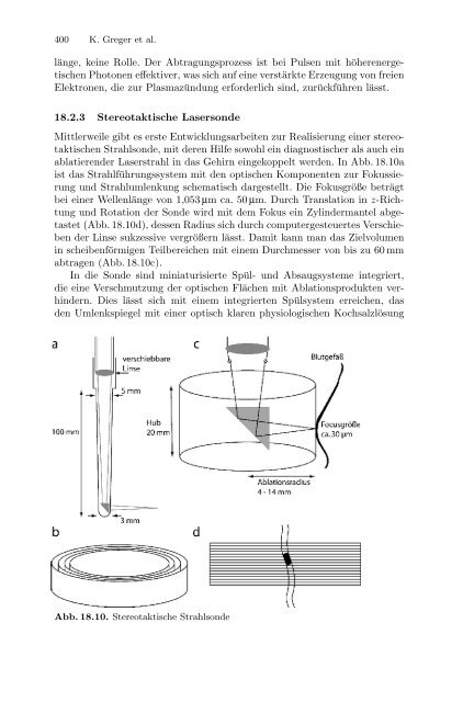 Medizinische Physik 3: Medizinische Laserphysik [2004]