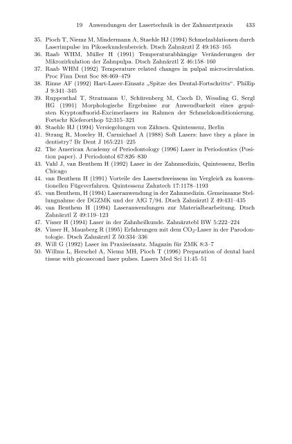 Medizinische Physik 3: Medizinische Laserphysik [2004]