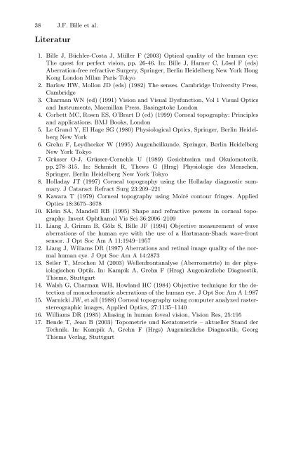 Medizinische Physik 3: Medizinische Laserphysik [2004]