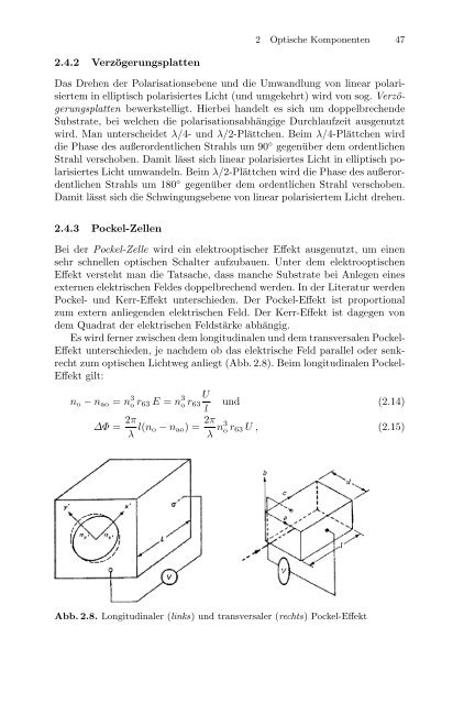 Medizinische Physik 3: Medizinische Laserphysik [2004]