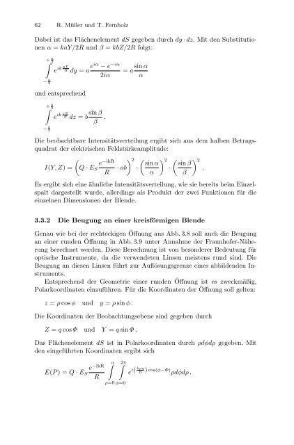 Medizinische Physik 3: Medizinische Laserphysik [2004]