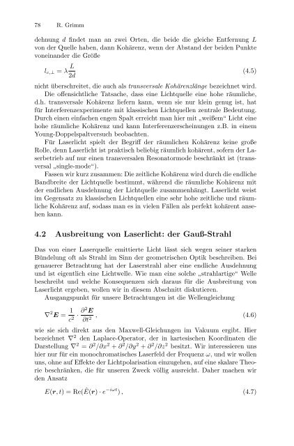 Medizinische Physik 3: Medizinische Laserphysik [2004]