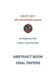 SICOT 2011 XXV Triennial World Congress