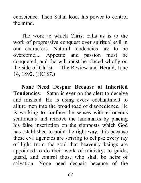 Mind, Character and Personality, Volume 1 - Ellen G. White