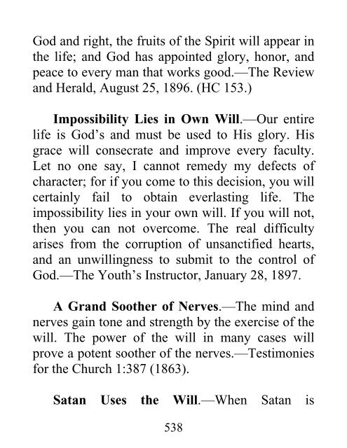 Mind, Character and Personality, Volume 2 - Ellen G. White