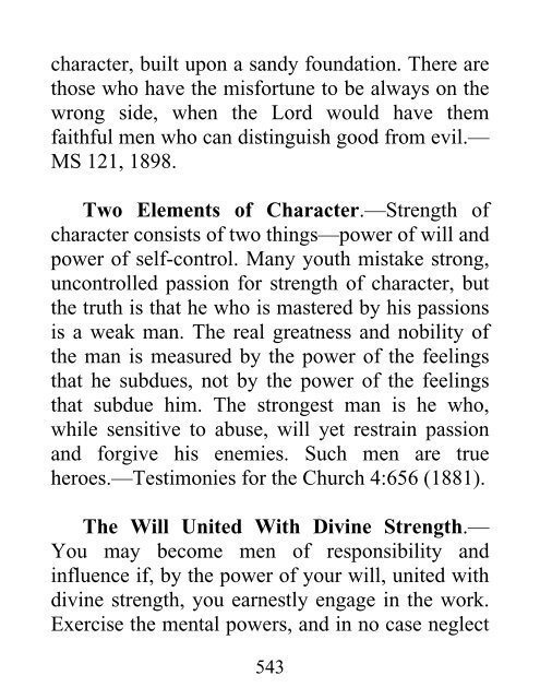 Mind, Character and Personality, Volume 2 - Ellen G. White