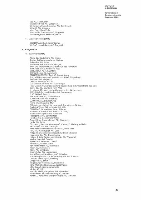 BANKENSTATISTIK KUNDENSYSTEMATIK - Hochschule ...