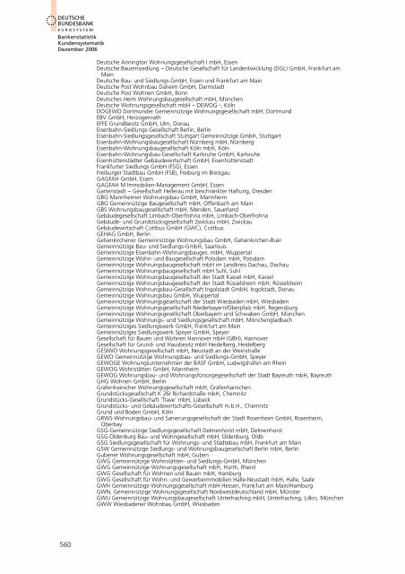 BANKENSTATISTIK KUNDENSYSTEMATIK - Hochschule ...