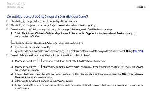 Sony VGN-AW4ZRF - VGN-AW4ZRF Istruzioni per l'uso Ceco