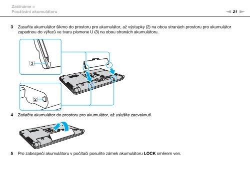 Sony VGN-AW4ZRF - VGN-AW4ZRF Istruzioni per l'uso Ceco