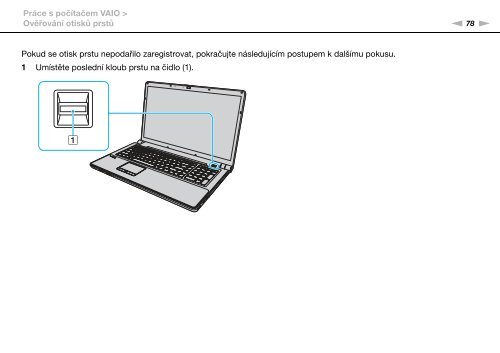 Sony VGN-AW4ZRF - VGN-AW4ZRF Istruzioni per l'uso Ceco