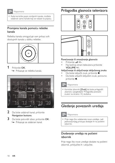 Philips TV LCD - Mode d&rsquo;emploi - HRV