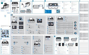 Philips SystÃ¨me audio M1X-DJ - Guide de mise en route - AEN