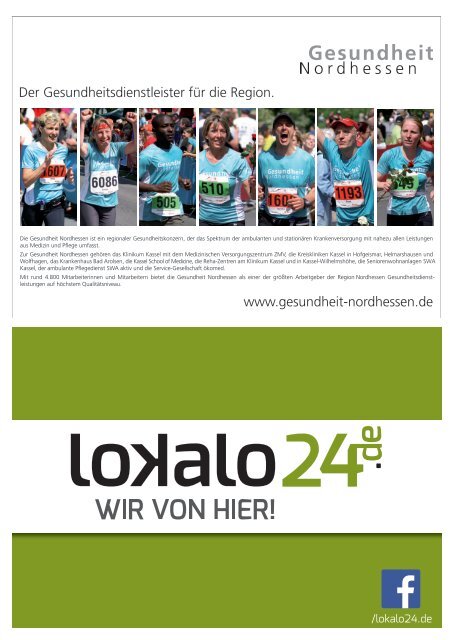 Magazin E.ON Kassel Marathon 2016