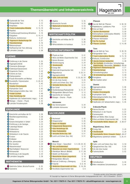 Hagemann Katalog 2017/2018