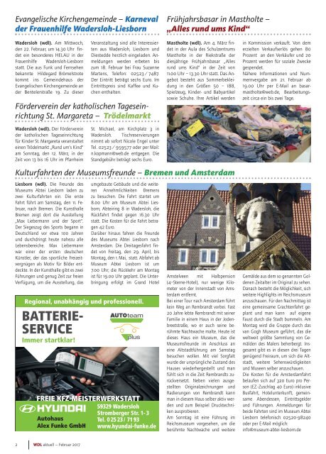 WDL-aktuell Februar 2017