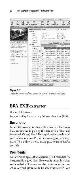 Digital Photographer's Software Guide - Bertemes - Net