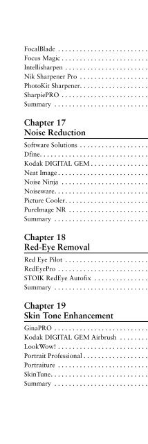 Digital Photographer's Software Guide - Bertemes - Net