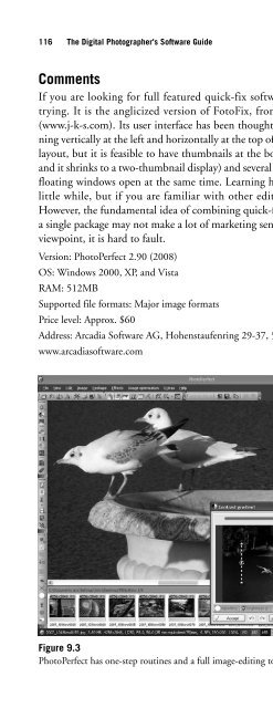 Digital Photographer's Software Guide - Bertemes - Net